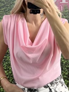 Drape Pads Rip Top/Pink