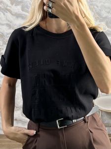 Cotton T-Shirt-25903/Black