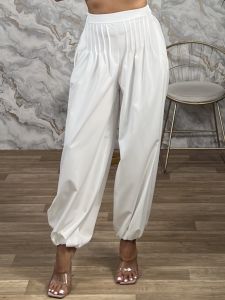 Alladin Highwaist Pants-26087/White