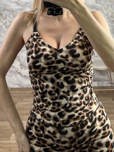 Athletic Comfort Top-4152/Chocolat Leopard
