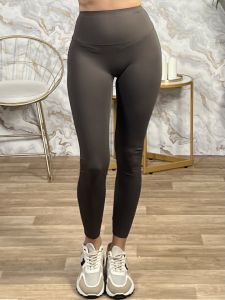 HighWaist Leggings-390/L.Chocolat