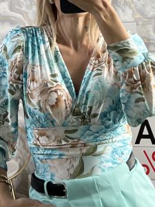 Elastic Bodysuit GLOW-Mum/Mint