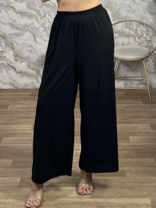 Highwaist SoftRip Pants-82773/Black