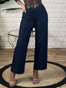 Elastic Ankle Denim Pants