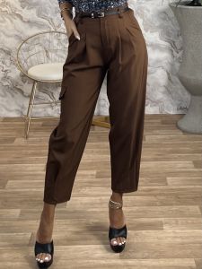 Office Cargo Pants/Chocolat