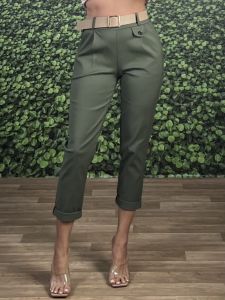Small Pocket Highwaist Pants/Khaki