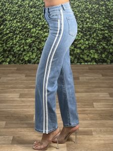 DoubleStripe Highwaist Denim-9260/Blue