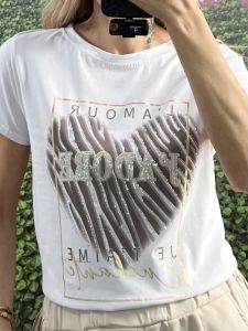 Big Heart T-Shirt/White