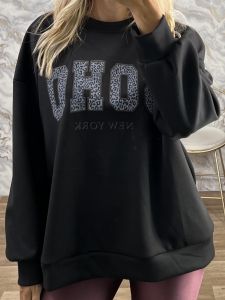 SOHO Oversized Sweater-11418/Black