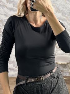 The-Lycra Mono Top-2050/Black