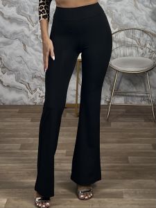 Cabana Elastic Push Up Pants-2722/Black