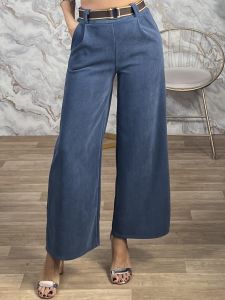 Lil-Cords TwoToned Belt Pants-24557/Raf Blue