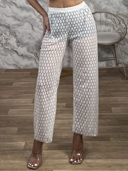 Summer Beach Pants/White