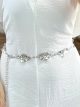 Metallic Belt/Abstract Shape-Silver
