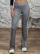 Τhe-Ribbed Cabbana Pants-12447/Grey