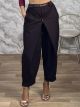Lil-Crossover Front Pants-63460/Burgundy