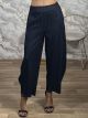 Lil-Barrel Sripes Pants-26793/Navy Blue