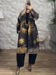 Kun-Viscose Long Coat-83714/N3