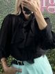 Classic Bow Shirt/Black