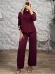 Pearls Super Soft Set/Burgundy