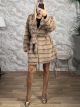 The-Furry Belt Coat-5519/Mocha