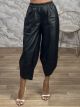 Ton-Alladin Leather Pants-97132/Black