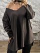 Lil-Super Soft Sweater-8213/Chocolat