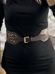 Leopard Belt/Chocolat