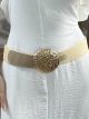 Elastic Belt-Disk/Beige