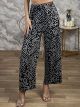 Highwaist Elastic Pants-3282/B3