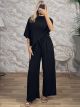 Ton-Viscose DoubleTop Rip Set-227/Black