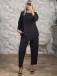 Ste-Leopard Asymmetrical Set-1390/Chocolat