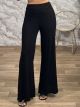 The-Rip Knitted Pants-12413/Black