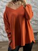 Lil-Super Soft Sweater-8213/Orange