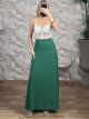 Muslin Highwaist Maxi Skirt-2990/Green