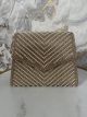 Rhinestones & Pearls  Hand Bag-2701/Rosegold