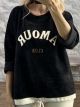Ste-AMOUR Sweatshirt-16613/Black