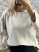 Lil-Knitted GoldenPins Sweater-742/Vanilla
