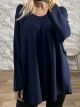Lil-Super Soft Sweater-8213/Navy Blue