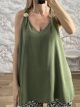 GoldPins Straps Top-93020/Khaki