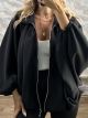 Lok-Viscose Cardigan-2147/Black