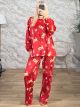 Sar-Multi Velour Pyjamas-3390/N1