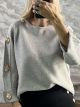 Lil-Knitted GoldenPins Sweater-742/Beige