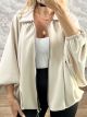 Lok-Viscose Cardigan-2147/Ecru