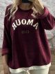 Ste-AMOUR Sweatshirt-16613/Burgundy