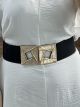 Elastic Belt-Cube/Black