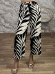 Cotton Highwaist Pants-3699/Black