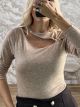Ste-Soft Knitted Top-22337/Beige