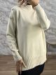 Lil-Soft Turtleneck Sweater-545/Vanilla