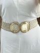 Elastic Belt-Plated/Gold